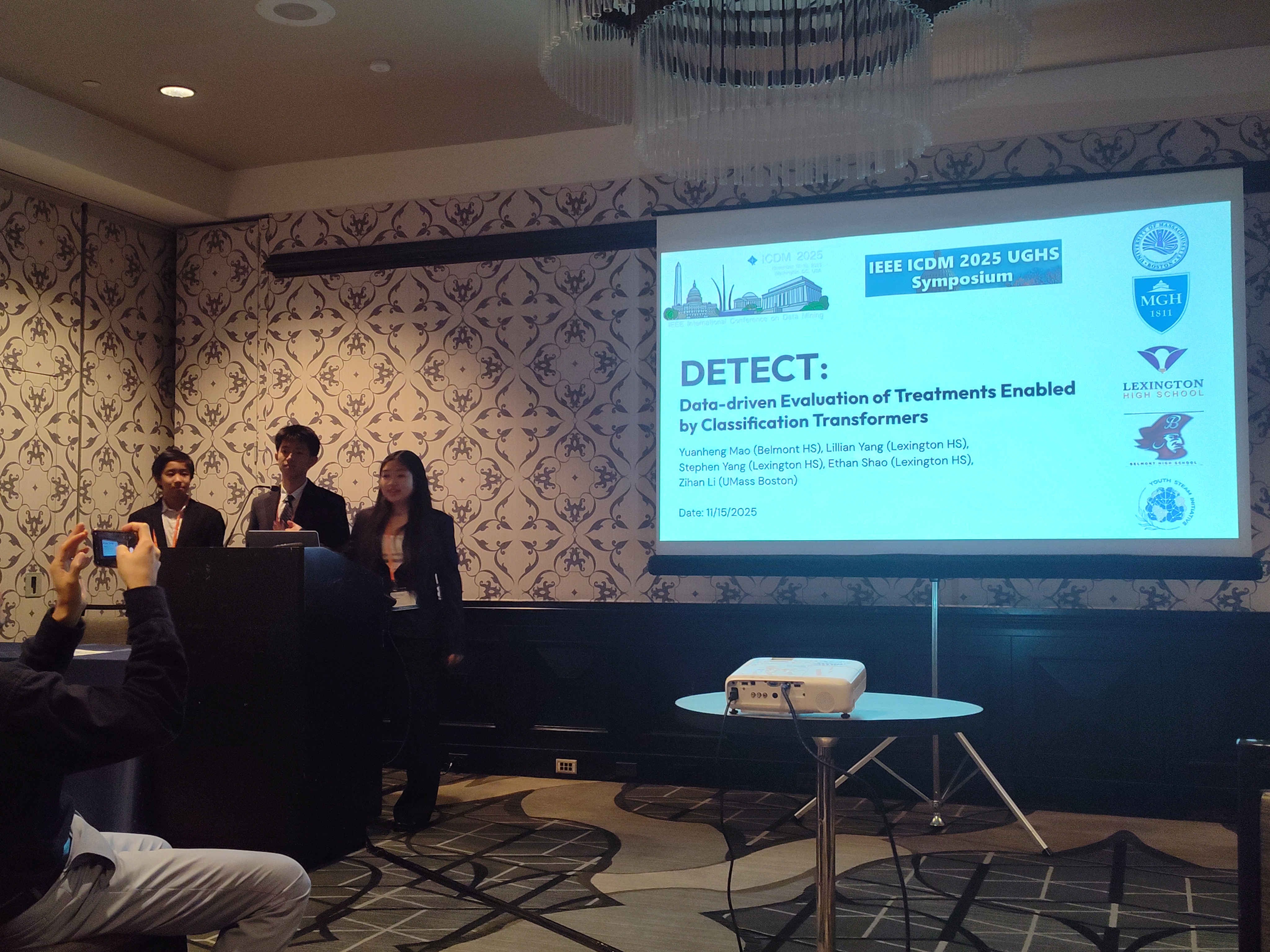 ICDM UGHS oral presentation